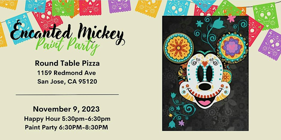 Enchanted Mickey Paint Party